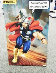 Thor comic personalized art